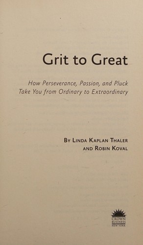 Grit to Great
