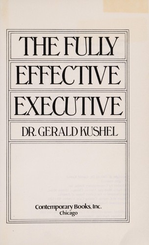 The Effective Executive