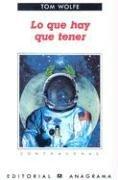 The Right Stuff